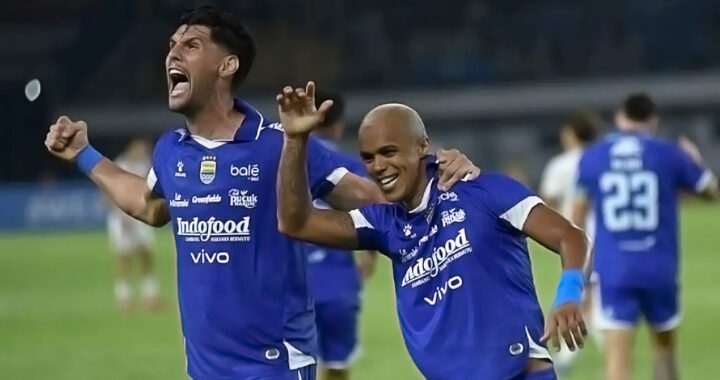 Persib Bandung Menang Tipis atas Western Sydney Wanderers, Tiga Pemain Alami Cedera