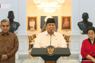 Konferensi Pers Prabowo